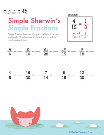 Simple Fraction Problems