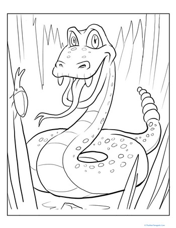 Color the Slithering Serpent