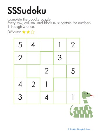 Snake Sudoku