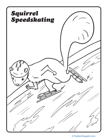 Squirrel Speed Skating
