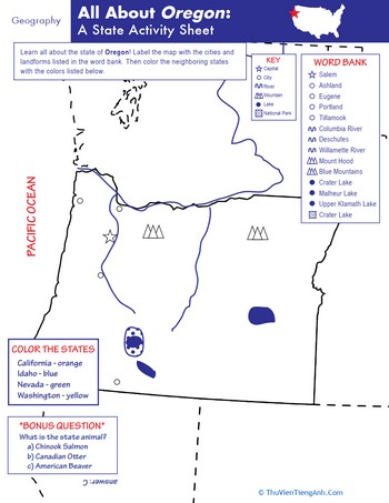 Oregon Geography