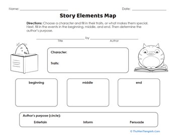 Story Elements Map