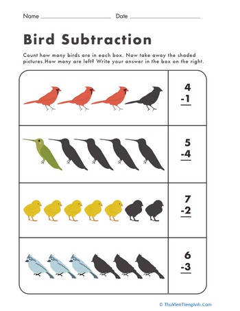 Bird Subtraction