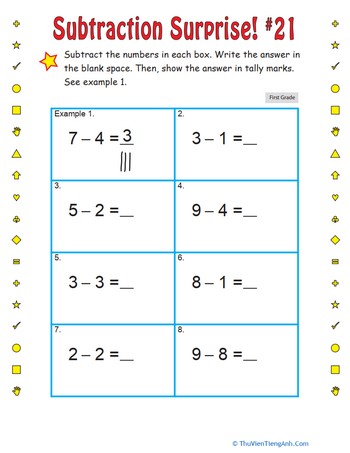 Subtraction Surprise #21