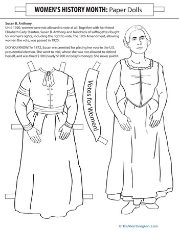 Susan B. Anthony for Kids