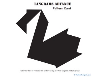 Tangram Swan