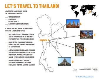Thailand Landmarks