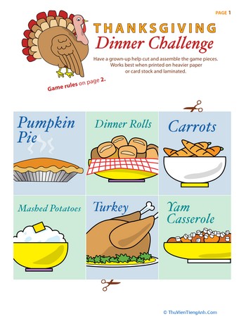 Play the Thanksgiving Dinner Table Challenge