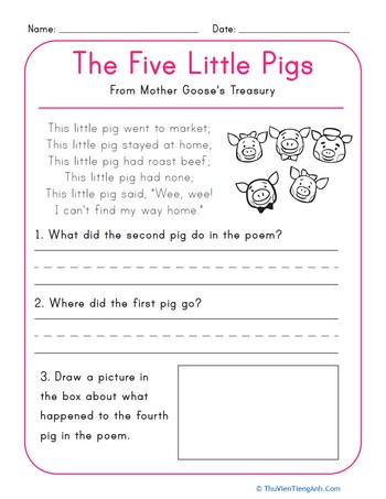 The Five Little Pigs