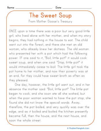 The Sweet Soup