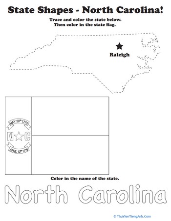Trace the Outline of North Carolina