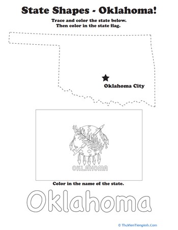Trace the Outline of Oklahoma