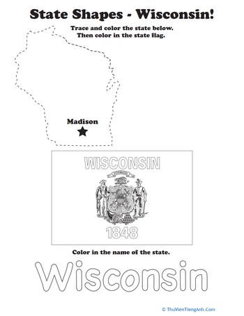 Trace the Outline of Wisconsin