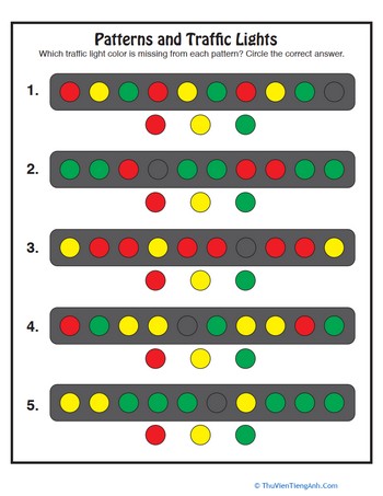 Traffic Lights Pattern Recognition