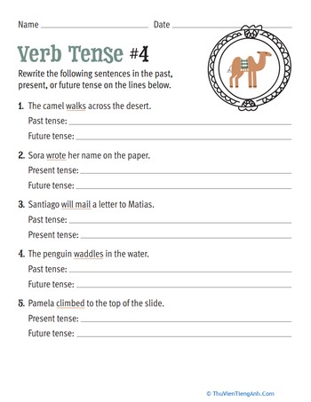 Verb Tense #4