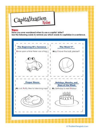 When to Capitalize
