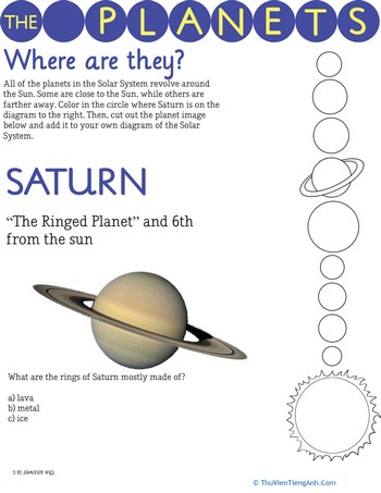 Solar System: Saturn