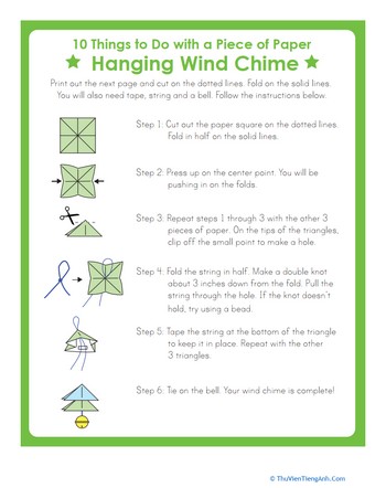 Wind Chime Craft