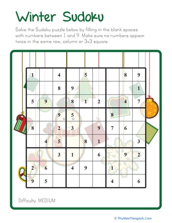 Winter Sudoku