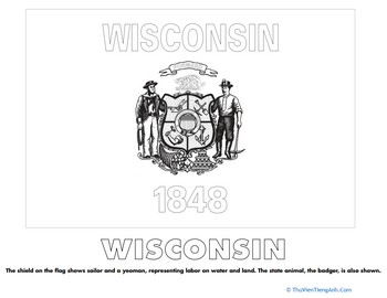 Wisconsin State Flag