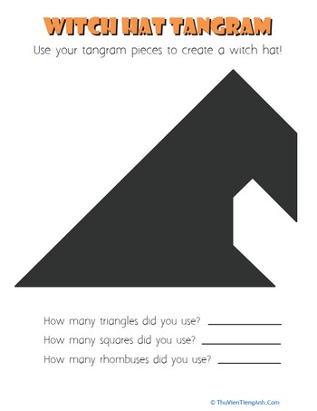Witch Hat Tangram