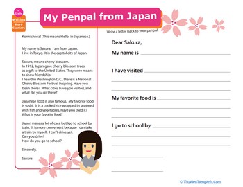 Pen-Pal Letters: Japan