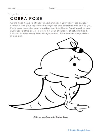 Yoga for Kids: Cobra Pose