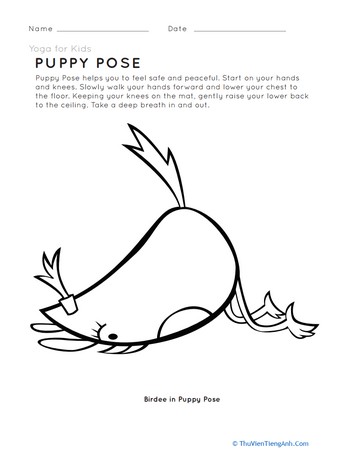 Yoga for Kids: Puppy Pose